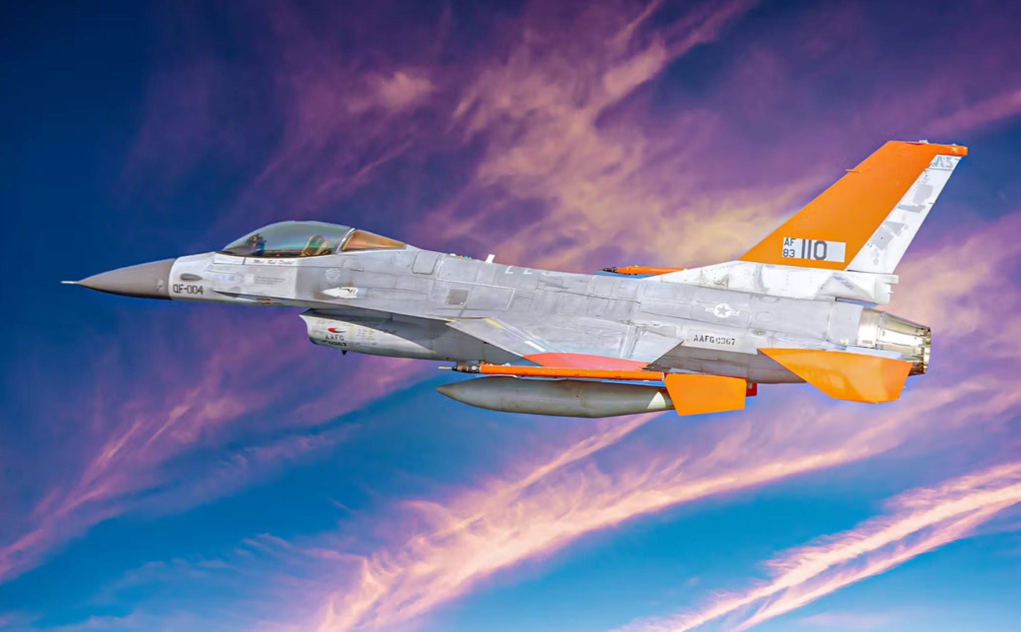 Dự án QF-16 của Không quân Mỹ: Biến chiến đấu cơ F-16 thành mục tiêu ...