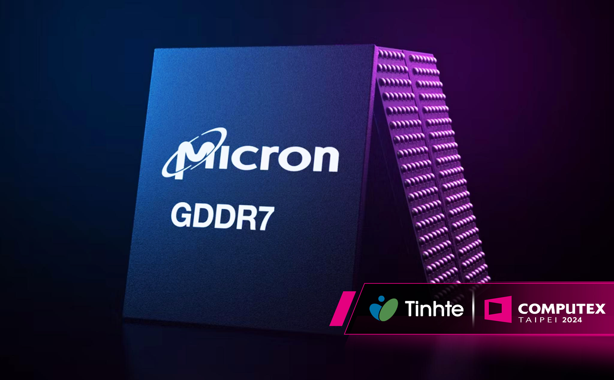 Computex24: Micron GDDR7 cho card đồ họa cao cấp ra mắt, băng thông 1.5TB/s, chơi game mạnh hơn 30%