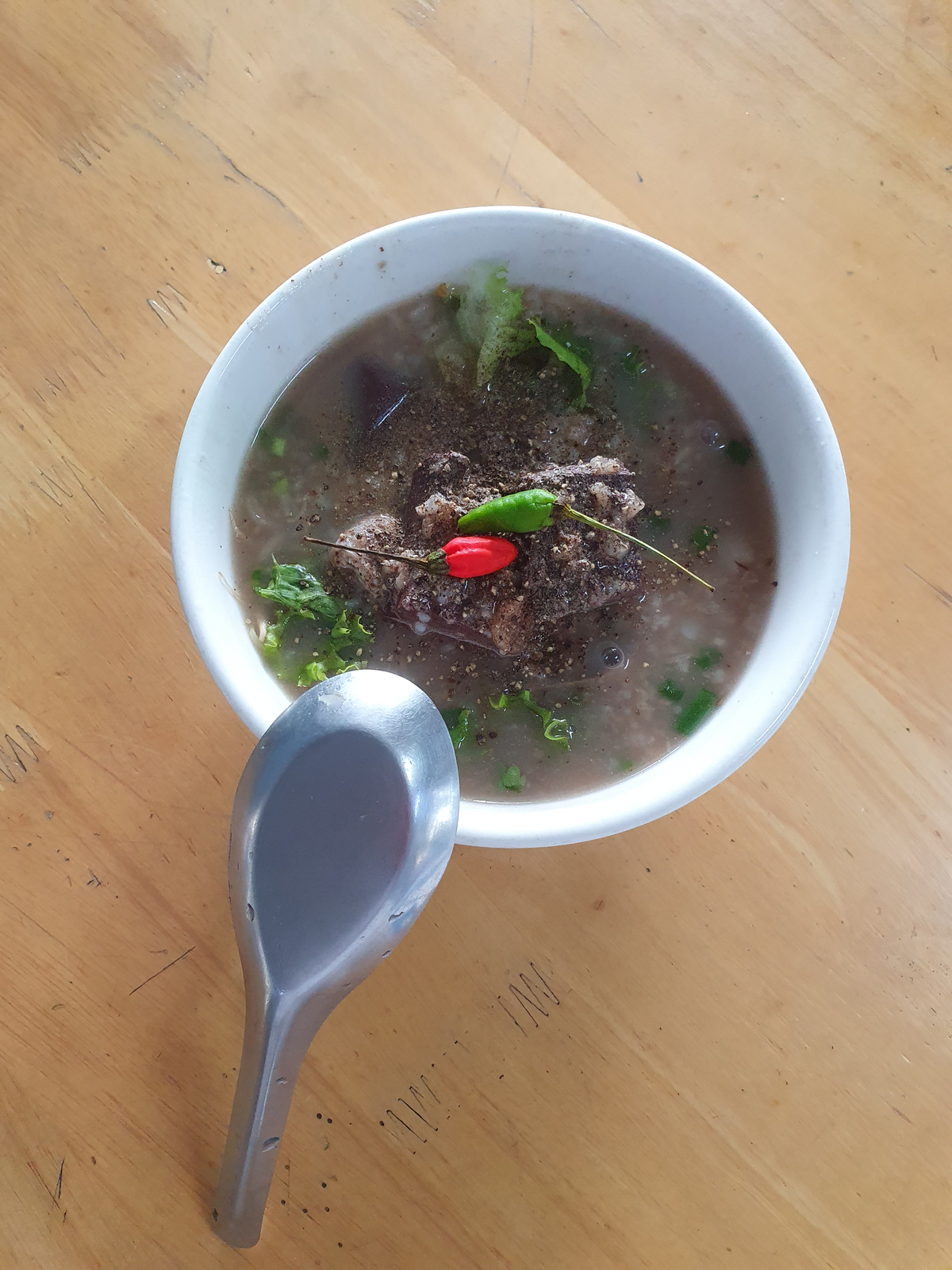 Trời mưa lâm râm cây trâm có trái, làm tô cháo cho ấm ! | Viết bởi Bão ...