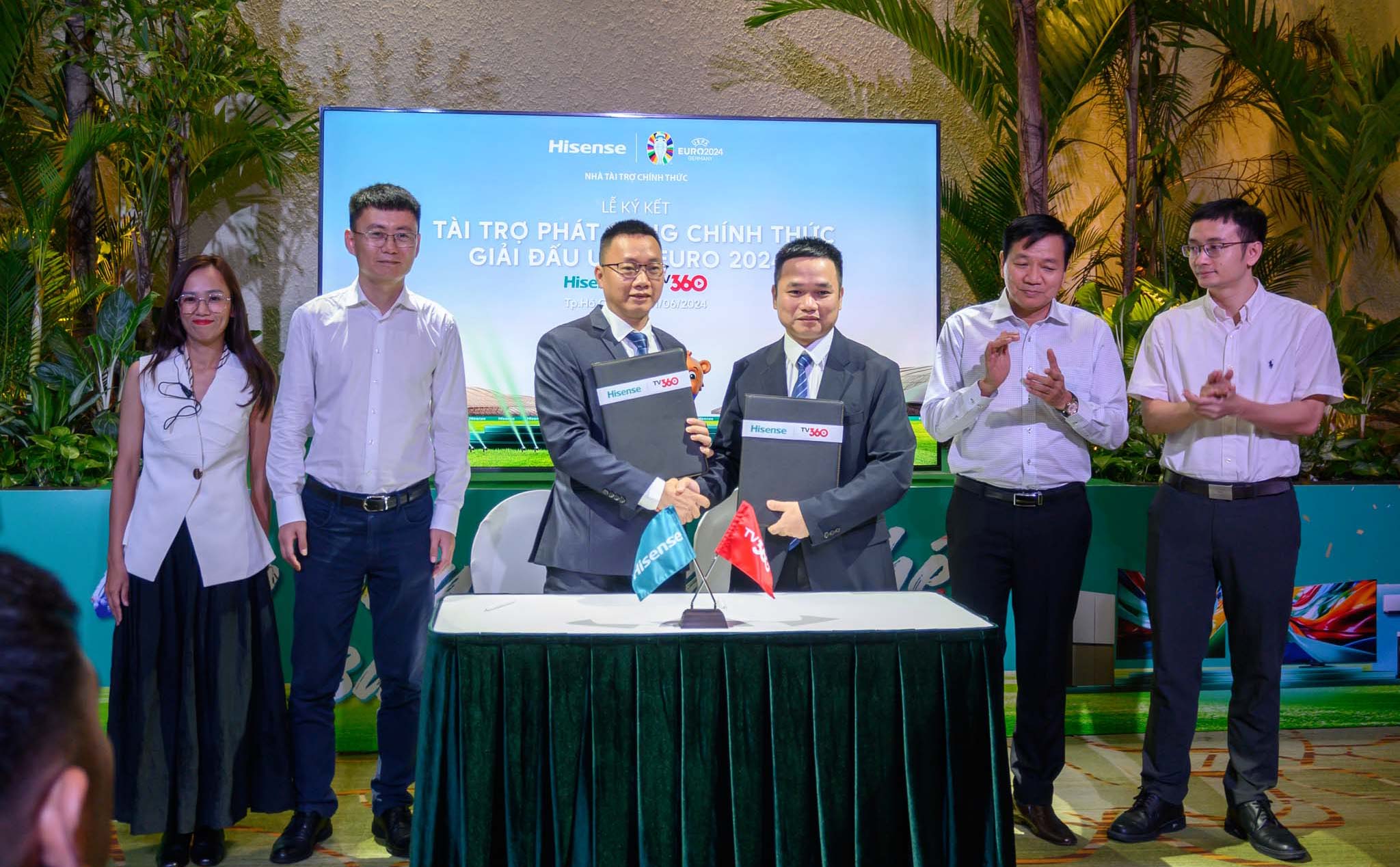 Hisense ưu đãi gói ứng dụng TV360 giúp người dùng thưởng thức giải đấu UEFA EURO 2024