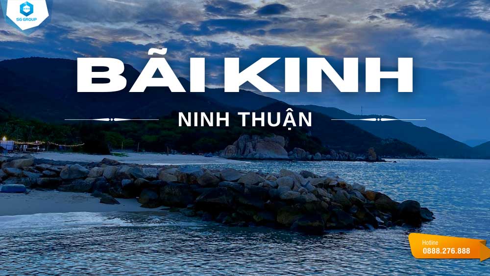 Bãi Kinh Ninh Thuận - "Tuyệt cú mèo" giữa cung đường biển Ninh Thuận