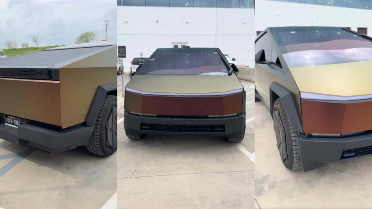 Vài hình ảnh xe bán tải Tesla CyberTruck.