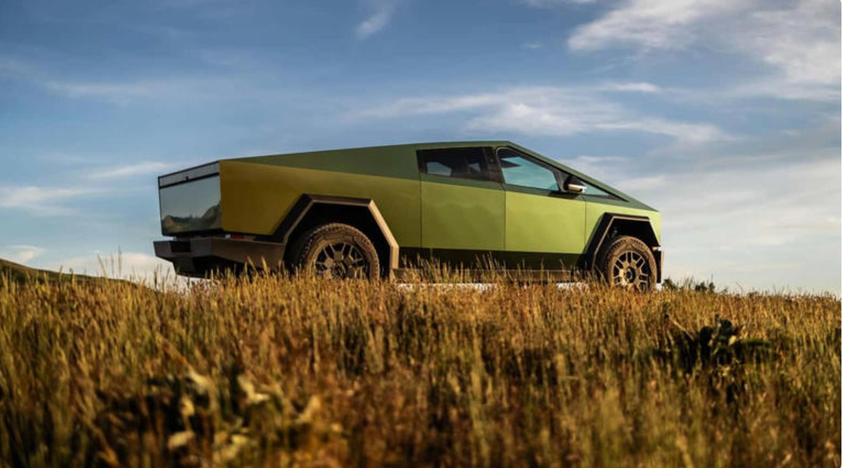 Vài hình ảnh xe bán tải Tesla CyberTruck.