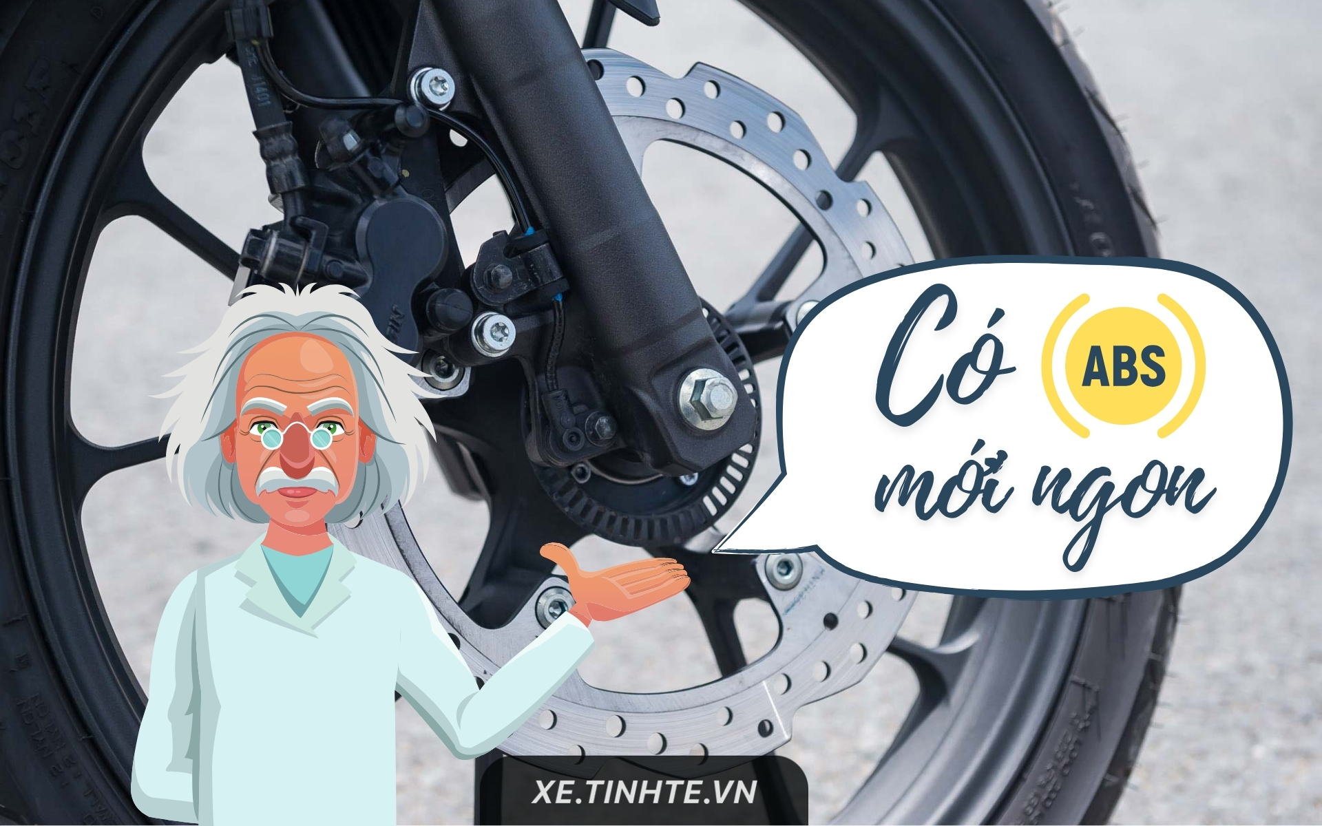 Khoa học chứng minh ABS trên xe máy hữu dụng