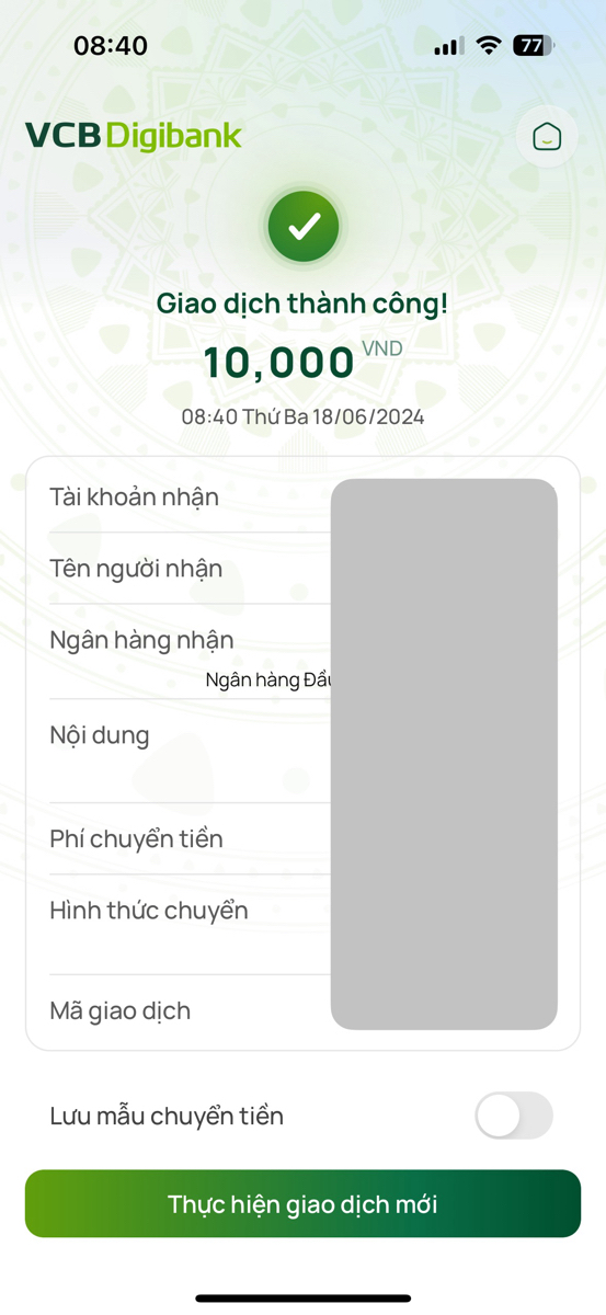 Vcb Vip VCB đã chính thức cập nhật giao diện mới cho tất cả ng dùng, ae vào ...