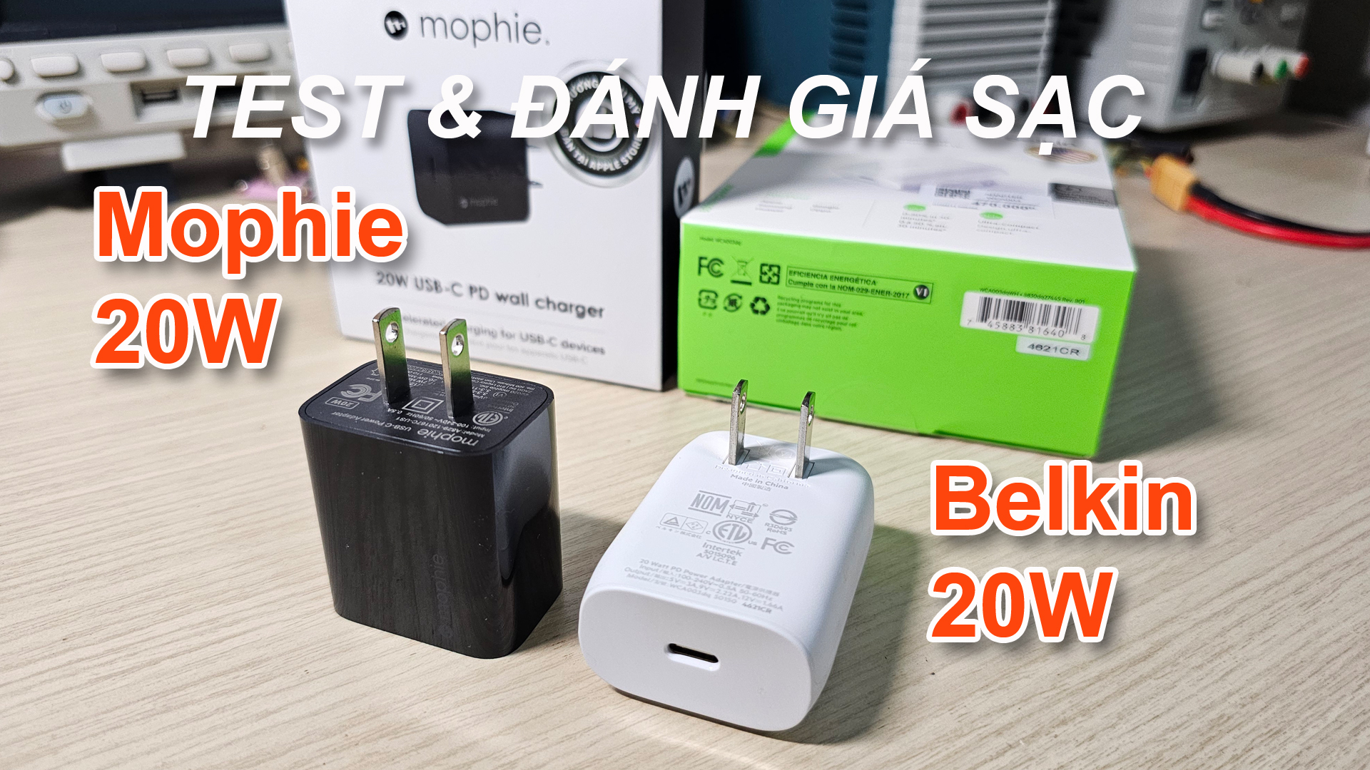 Test & đánh giá sạc 20W Belkin và Mophie, 2 củ sạc chất lượng thay thế cho sạc chính hãng