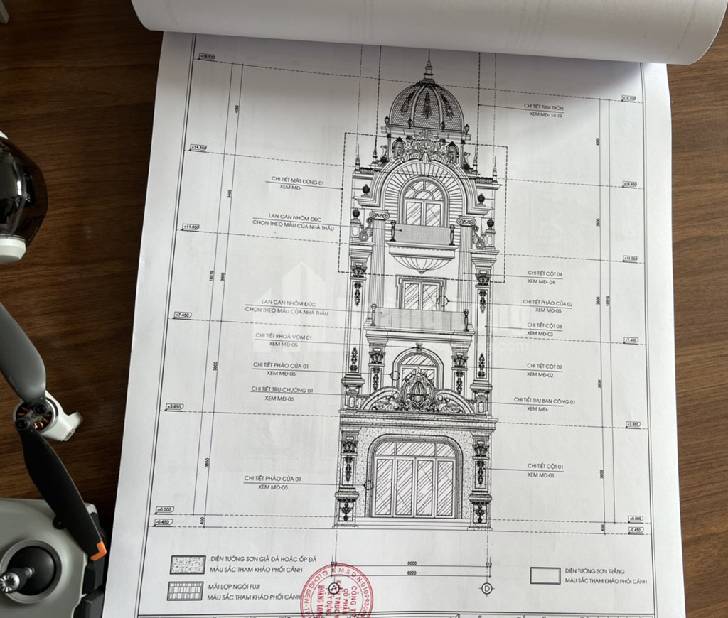 Bạn thích làm nhà phố tân cổ điển hay hiện đại? Lâu lâu em mới nhận 1 công trình tân cổ điển, còn...
